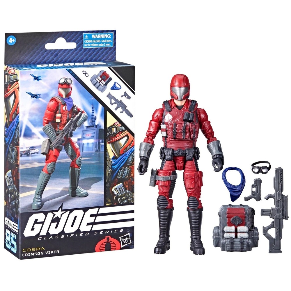 Hasbro G.I. Joe Classified Series Cobra Crimson Viper Action Figure